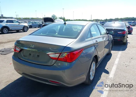 2013 Hyundai Sonata Gls из США, поврежденный, VIN 5NPEB4AC2DH770581